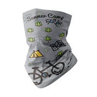 Masque facial unisexe rafraîchissant personnalisé avec logo, respirant, pour le cyclisme, la pêche, protection UV, doux, pour l'été