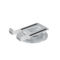 Support de bureau universel pliable en alliage d'aluminium pour téléphone portable et tablette, réglable en hauteur, avec support rotatif antidérapant