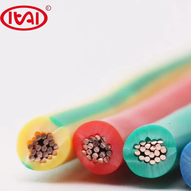 High Quality 450/750V PVC Insulated Electrical Wire Cable 1 Yellow Green Stranded Flexible Copper Grounding H07V-R Cable