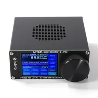 Personnalisé 4.17 Officiel Enregistré ATS25 Max Décodeur Si4732 Récepteur Radio Pleine Bande FM RDS AM LW MW SW SSB DSP Récepteur ATS 25
