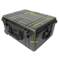 Chariot de voyage étanche en plastique de grande capacité Flight Box pour machine