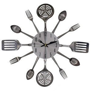 Più venduto posate da <span class=keywords><strong>cucina</strong></span> orologio da <span class=keywords><strong>parete</strong></span> Home Timer forchetta orologio da <span class=keywords><strong>parete</strong></span> decorativo - Product Image 1