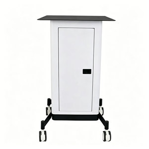 <span class=keywords><strong>Carrello</strong></span> Portaoggetti Versatile Multifunzione Moderno in Ferro <span class=keywords><strong>con</strong></span> 4 <span class=keywords><strong>Ruote</strong></span> Girevoli e Cassetto per Salone - Product Image 3