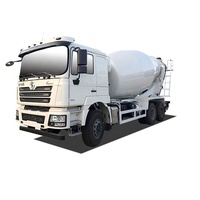10 바퀴 Shacman delong f3000 15m3 구체 트럭 믹서