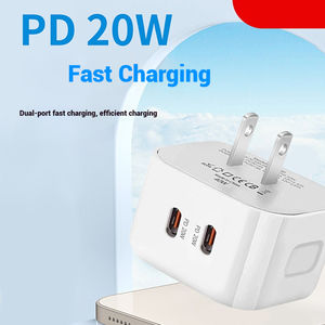 For UK Plug PD 40W Fast Charger Type-C PD 20W Mobile Phone <strong>Adapter</strong> with Retail Box EU Socket Standard Type-C Fast Charging - Product Image 3