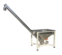 Distributeur automatique de poudre de granulés à vis Machine d'alimentation de convoyeur à vis en acier inoxydable à ascenseur vertical