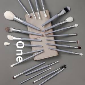 YRX 26pc pinceau de maquillage transfrontalier poils de chèvre laine poudre <span class=keywords><strong>neige</strong></span> renard cheveux Blush pinceaux recommandés maquilleurs pour visage lèvre - Product Image 5