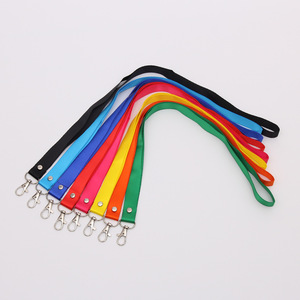 Custom ID Badge Lanyard with Metal Lobster Clasp for Exhibition Work Card