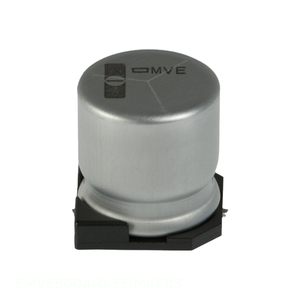 ตัวเก็บประจุแบบยึดพื้นผิว330 uF 20% 50V SMD 330 uF แบบ EMVE500ARA331MKE0S - Product Image 1