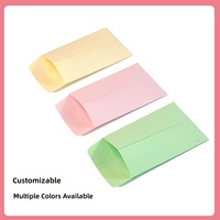 Mini-enveloppes en papier kraft vierges, petites pochettes pour pièces de monnaie, graines, cartes cadeaux, 9x5.8cm, pour mariage, fête, avec colle anti-salive et impression UV