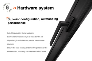 หน้าต่างบานเลื่อนอลูมิเนียมสำหรับบ้านตู้คอนเทนเนอร์ - Product Image 6