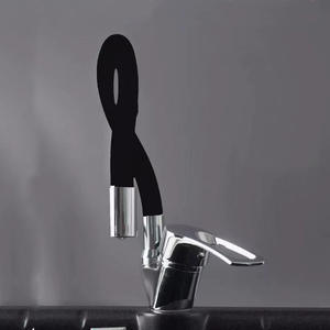 Grifo de Cocina con Manguera de Color, Monomando, Rotación de 360 Grados, Montaje en Encimera, Mezclador de Lavabo de Cobre con Válvula de Cerámica - Product Image 1