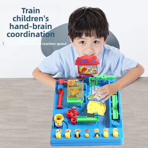 Juego <span class=keywords><strong>de</strong></span> Obstáculos Youlian Jungle, Juguete <span class=keywords><strong>de</strong></span> Aventura para Niños, Rompecabezas <span class=keywords><strong>de</strong></span> 5 Bolas, Modelo Metálico GZDMX para Niños <span class=keywords><strong>de</strong></span> 4 a 12 Años, Juego para Dos Personas - Product Image 3