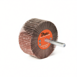 Roue à lamelles abrasives à liaison résineuse TTAKE 25x3mm, grain 240, tige de 3mm pour débavurage et meulage - Product Image 2