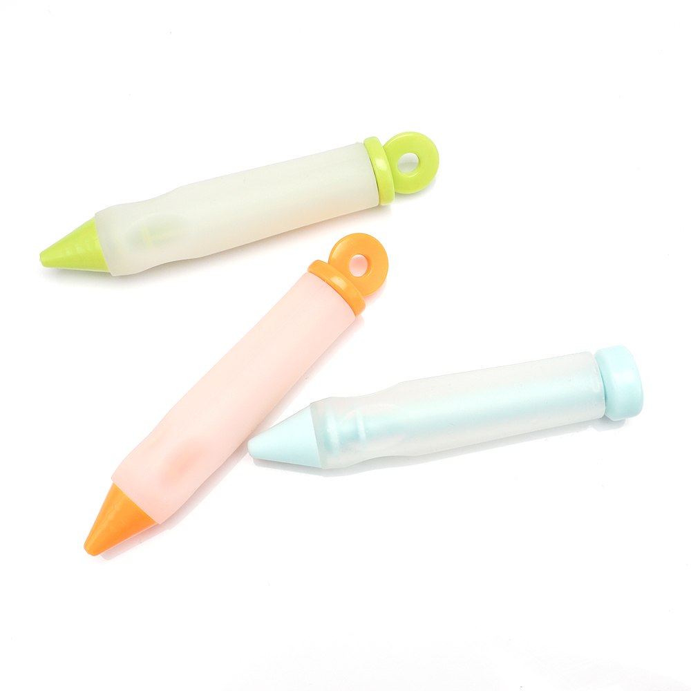 Personalized DIY Pastry Cake Decorating Tool Silicone Icing Pen Cookie Chocolate Decorating Pen