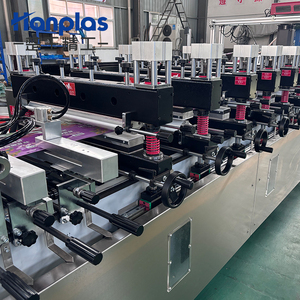 Máquina para Fabricar Bolsas con Sellado Central HP-CTFZ Hanplas, Sellado de 4 Lados, Tipo Stand-Up - Product Image 4