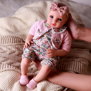 Babeside Terry 16 pouces <span class=keywords><strong>40cm</strong></span> corps entier Silicone <span class=keywords><strong>Reborn</strong></span> réaliste Silicone réaliste bébé filles <span class=keywords><strong>Reborn</strong></span> poupées en gros - Product Image 5