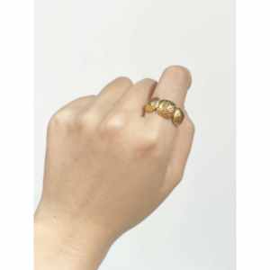 Anello Estivo YFB R430 in Acciaio Inossidabile con Design a Corda Regolabile, Anelli alla Moda all'Ingrosso - Product Image 2