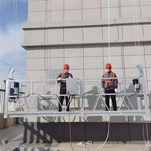 Plateforme suspendue de travail avec treuil électrique à câble pour le nettoyage des vitres, la construction, le levage de bâtiments, robot mural - Product Image 5
