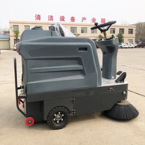 Machine de nettoyage de sols industriels extérieurs pour routes et rues en béton - Product Image 5