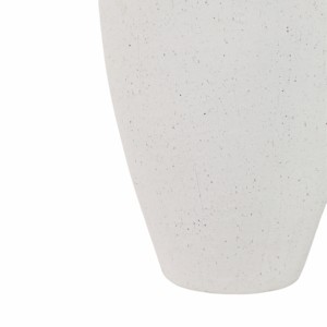 Vaso in ceramica testurizzata, decorazione per la casa in stile costiero, accessorio per soggiorno e tavolo da pranzo, vaso decorativo per fiori - Product Image 5