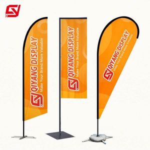 ธงชายหาดรูปหยดน้ำ ธงติดเสา ธงป้ายโฆษณา ธงแบบพับ ธงขนนก พิมพ์ลายตามสั่ง ลดราคา พร้อมเปิดร้านล้างรถ - Product Image 5