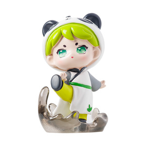 Caja Sorpresa de Figuras de Resina de Panda Yu Mo Mo Wu, 6 Básicas y 1 Coleccionable Oculta, Juguete Decorativo de Regalo - Product Image 5