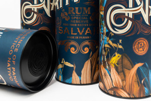 Tùy chỉnh các tông xi lanh bao bì hộp rượu vang hộp chai Hộp ống với biểu tượng tùy chỉnh - Product Image 5