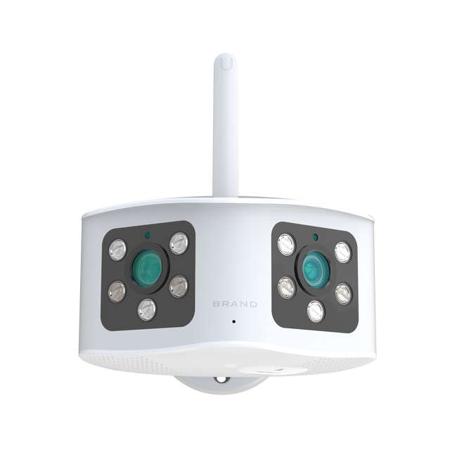 6MP Dual Lens Camera With 165 Degree Panorama Wifi Camera
