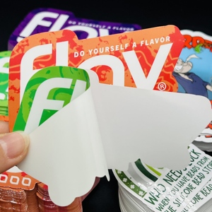 Custom Waterproof Cartoon Die Cut Vinyl <strong>Stickers</strong> Adhesive Custom Logo <strong>Printed</strong> Packaging Labels Manufactured Custom Manufacturers - Product Image 3