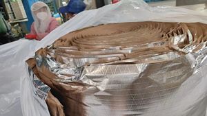 FSK PSK-<span class=keywords><strong>Manta</strong></span> de aislamiento de fibra de vidrio, color marrón, R6 - Product Image 5