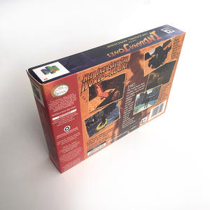 <span class=keywords><strong>Indiana</strong></span> Jones et l'Infernal Machine <span class=keywords><strong>USA</strong></span> Version N64 Box avec plateau Cartouche de jeu de remplacement pour jeux N64 - Product Image 5