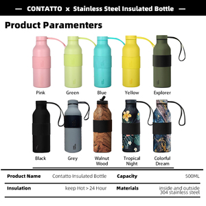 Campione gratuito 500ml di borraccia sottovuoto 304 doppia parete in acciaio inossidabile - Product Image 2