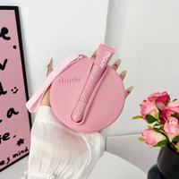 Étui de rangement à fermeture éclair pour gloss et rouge à lèvres, pochette de maquillage en silicone, étui de téléphone portable