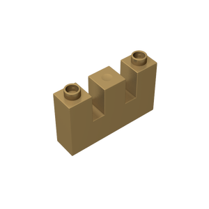 Gobrick GDS-D015อิฐขนาดใหญ่ทรงสูง2รูชิ้นส่วนบล๊อคใหญ่ - Product Image 1