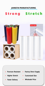 Transparent <b>Packaging</b> Film Stretch Film for Large Volume Winding Film <b>Logistics</b> - Product Image 4