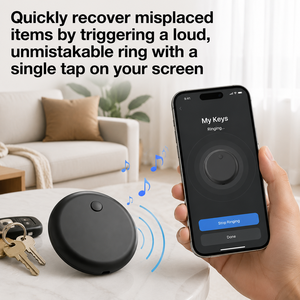 Traceur GPS intelligent certifié MFi et Google Find My avec <span class=keywords><strong>historique</strong></span> <span class=keywords><strong>de</strong></span> <span class=keywords><strong>navigation</strong></span>, alternative à l'AirTag pour clés et animaux <span class=keywords><strong>de</strong></span> compagnie - Product Image 6