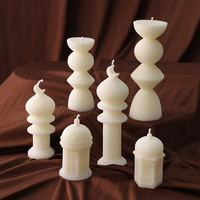 Bougie décorative de style architecture du Moyen-Orient, Ramadan, islamique, fabrication OEM/ODM disponible