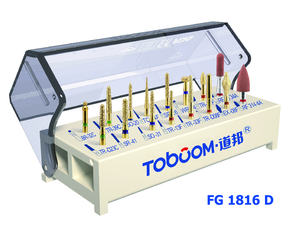 Set di lucidatrici dentali in Silicone Kit di lucidatura in resina e gomma per protesi acrilica prodotto da laboratorio HP0308D laboratorio dentale HP Kit di macinazione - Product Image 3