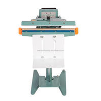 COLORDOWELL FRE-650*2 Machine de scellage thermique semi-automatique électrique à cadre en aluminium pour sacs et pochettes alimentaires en plastique, longueur de pied 650 mm