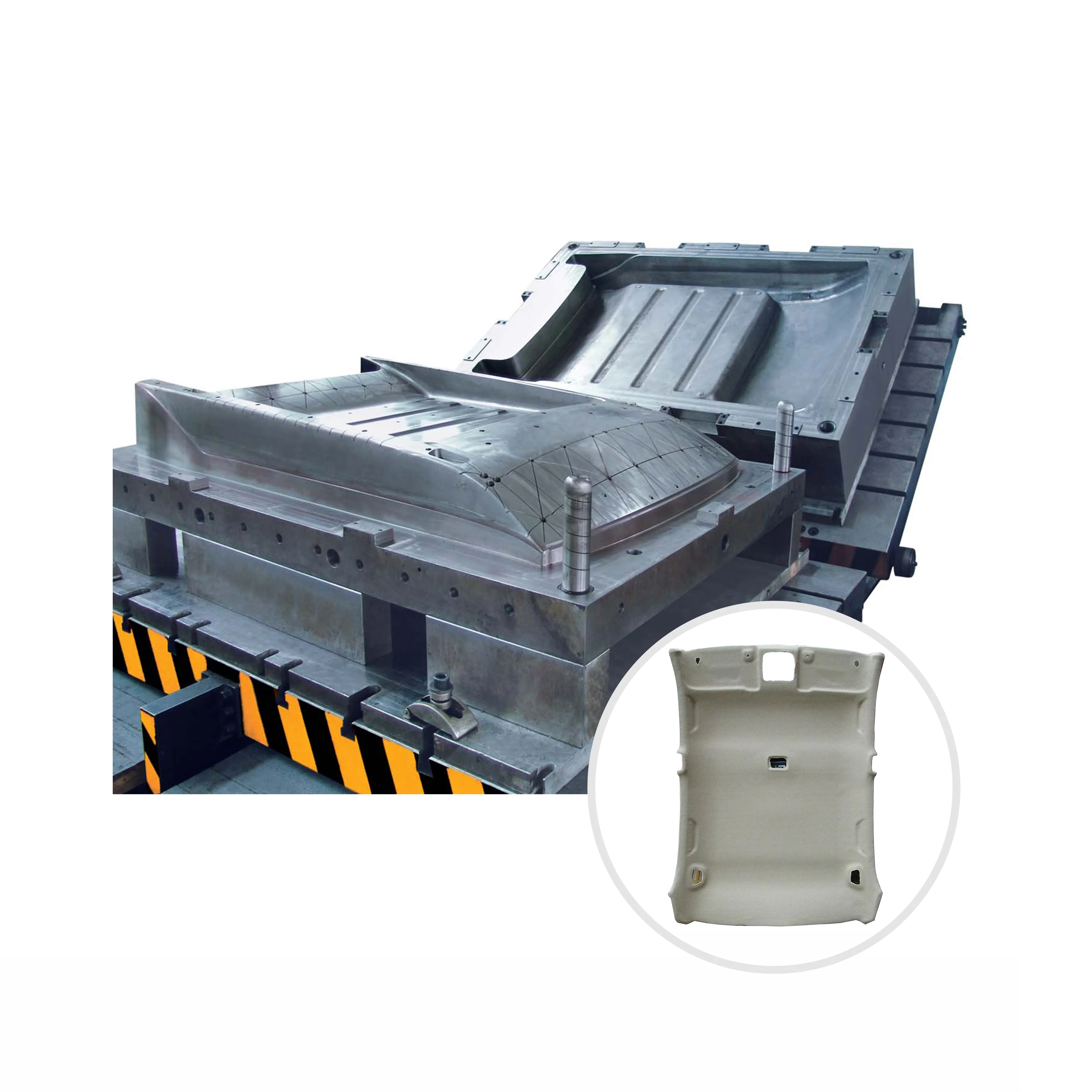 Auto Mould For PU Foam Interior Car Roof Liner