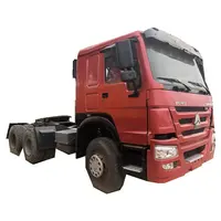Sinotruck-Cabezal de remolque de segunda mano, camión de segunda mano de 420hp, 6x4, 10 ruedas, usado