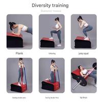 Panca per Hip Thrust in Metallo, Allenamento Core e Addominali, Box per Glutei Antiscivolo, per Home Gym