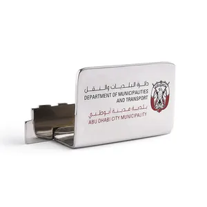 Aluminum Card Holder Pop-up Rfid Card Wallet Alloy Cardcase Unisex Customizable Metal Wallet Card Case