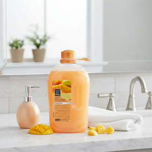AQUAVERA Savon liquide pour les mains 2,5 L, parfum mangue et melon, pour adultes, ingrédients chimiques SLS - Product Image 3