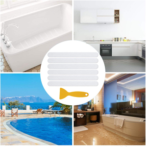 Cinta antideslizante <span class=keywords><strong>PEVA</strong></span> transparente de seguridad personalizada para baño escaleras bañera cinta - Product Image 6