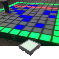 Prix usine led lumière super géant plancher centre de jeux interactif plancher jouer tuile de jeu