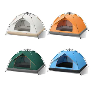 Tài khoản ngoài trời ném không, cần phải thiết lập nhanh chóng mở lều cắm trại 3-4 người hoàn toàn tự động ngoài trời Lều cắm trại rainpr/