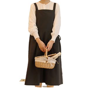 Customized Denim Sleeveless Bib <b>Apron</b> Kitchen Restaurant Baking Barber <b>BBQ</b> Custom Logo Wholesale OEM India - Product Image 1