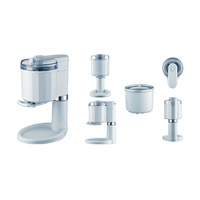 Mini fruit glacé ménager 1L, machine rapide à faible bruit, machine à crème glacée à service doux